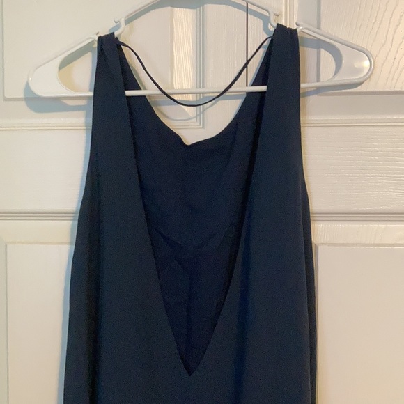 TOBI navy open back dress - Picture 2 of 5